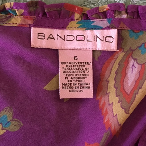 Bandolino blouse size 6 - Picture 3 of 4